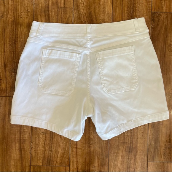 SPANX Women’s White High Waist Slimming Pull On Shorts Size Medium - Picture 5 of 10